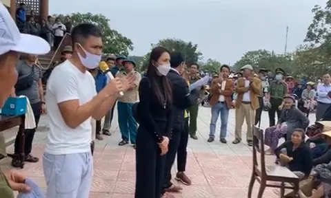 Thủy Tiên, Công Vinh xử lý tình huống bất ngờ khi quay lại Quảng Trị cứu trợ